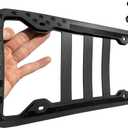 TACTILIAN Original Silicone American Flag License Plate Frames - Subdued 3D Stars & Stripes US Flag License Plate Holder for Car Truck SUV - Patriotic Front License Plate Cover Exterior Accessories