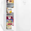 Cooluli 20 Liter Mini Fridge with Temperature Control - White Thermoelectric Cooler and Warmer for Bedroom, Office, Car, Dorm