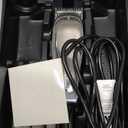 Andis 01815 Professional Master Adjustable Blade Hair Clipper, Carbon Steel T-Blade - Silver