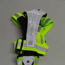 Zacro LED Reflective Vest with Chest Light 500LM, 5 RGB Colors High Visibility Rechargeable Light Up Running Vest IPX4 Night Safety Running Gear for Dog Walking, Cycling, Adjustable for Men Women Kids