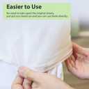 4 Pack Disposable Bed Sheets Queen, Disposable Travel Sheets for Travel with Quilt Cover and Pillowcase, Disposable Bedding Travel Bedding Disposable Sheets for Hotel Hospital