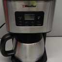 Mueller Ultra Brew Thermal Coffee Maker, 8 cup (34oz) Carafe, Keep Warm, Auto Shut-Off, LCD Display Coffee Machine, Programmable, Delay Brew Function, Stainless Steel