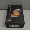 Tyawon Glass Battery Operated LED Flameless Candles with Remote and Timer, Real Wax Candles Warm Color Flickering Light for Festival Wedding Home Party Decor(Pack of 3)-Grey