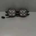 Baja Designs Squadron Sport LED Light Pods for Jeeps, Truck, Off Road, UTV - 2 PCS LED with Wiring Harness (Spot Beam; Clear)