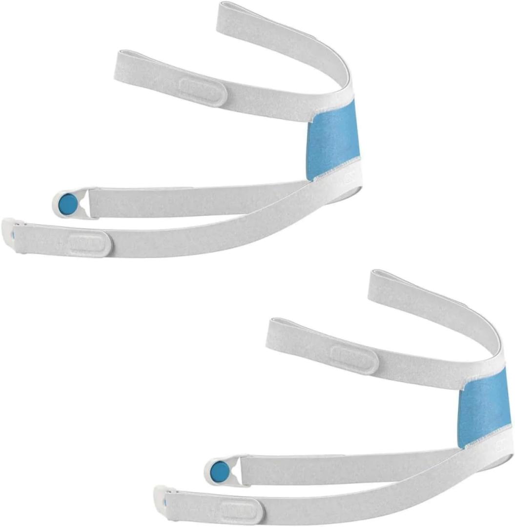 AirFit F30i Headgear with Clips, 2-Pack Replacement CPAP Headgear for Airfit F30i (Without Mask)