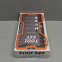 Soldering Iron Premium Kit, 60W Soldering Gun with Ceramic Heater, 12-in-1 Soldering Tool, Adjustable Temperature 200 to 450C, Includes Soldering Iron Tip, Solder Wire, Pump and Paste (orange)