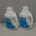 Earth Friendly Products Ecos 2X Liquid Laundry Detergent Free & Clear, 100 Fl Oz (Pack of 2)