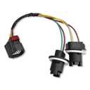 Tail Light Socket Wiring Harness Fit for 2007-2018 Je-ep Wrangler JK Replaces 68004166AC