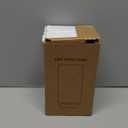 Small Bedside Table Lamp for Bedroom, Minimalist Wood Base & Round Fabric Shade, Mini Cute Cozy Warm White Nightstand Boho Lamp, Study Desk Night Stand Light for Room, Dorm, Nursery, Living Room (Round - Set of 1)