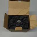 Inflatable Travel Foot Rest Pillow, Kids Airplane Bed, Adjustable Height Leg Pillow for Air Travel, Make a Flat Bed for Kids and Toddlers, Great for Airplane, Train, CarGrey, 1 Pack