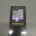 KANGHAR Cute Case for iPhone 16 Case for Women Girls [Compatible with MagSafe] Purple & White Oil Painting Floral Print Pattern Design, Aesthetic Girly Flowers Magnetic Protective Phone Cover