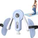 MERACH Pelvic Floor Exercise Devices, Thigh Trainer for Women/Men, Inner Thigh & Hip Strengthener with 0-135 LBS Adjustable Resistance, Kegel Exerciser, Workout Equipment for Home