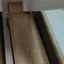 1 Pcs 48 Inch Red Oak Stair Newel Post with 3 1/2" Post and 4 1/2" Sleeve, Wood Box Newel with Pedestal for Staircase, Plain Style Wood Balusters Interior for Stair Remodeling