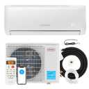 Mini Split Air Conditioner AC Unit with Heat Pump & Alexa Googlehome Remote Control