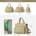 Green Canyon 40L Weekender Duffle Bag, Khaki | Convertible Weekender Tote with Luggage Sleeve & Detachable Strap for Travel, Gym, Sports & Daily
