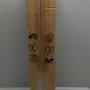 Wall Sconces Set of Two with 4 Batteries, Magnetic Detachable Battery Rechargeable Lights with Remote Control, No Wiring Needed, Black Aircraft Aluminum for Bedroom, Living Room and Apartment (28''+Battery 2 Pack)