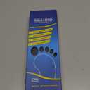 Plantar Fasciitis Feet Insoles Arch Supports Orthotics Inserts Relieve Flat Feet, High Arch (Mens 4-4 1/2 | Womens 6-6 1/2) (Gray)