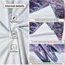 Cloak with Hood Men Renaissance Velvet Cape with Flowers and Plants Halloween Sorcerer Vampire Cosplay Witch Cloak (Black, L)