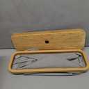 LONBET Toilet Paper Storage for 12 Rolls, Stackable & Foldable - The Ultimate Bathroom Organizer - Waterproof Basket with Bamboo Lid - Elegant Toilet Paper Storage Holder, Light Gray