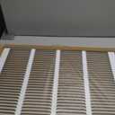 Fits 20x20 Duct Opening Stamped Steel Return Air Grille Vent Cover Grille for Sidewall and Ceiling in White Surface Dimensions: 21.75"W X 21.75"H (20" W x 20" H Duct Opening)