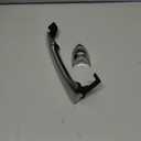 Exterior Door Handle Chrome Front Left Driver Side with Keyhole Without Smart Key Compatible with 2011-2015 Hyundai Sonata Replaces 82651-3S010 82652-3S010