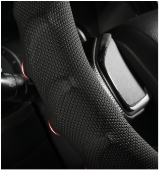 Steering Wheel Cover Black