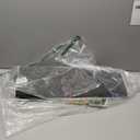 Shemilly 2pcs St. Patrick's Day Doormat Set Green Shamrock Welcome Floor Mats Non-Slip Entrance Green White Checkered Door Rugs for Indoor Outdoor Home Kitchen Living Room Bathroom