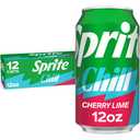 Sprite Chill Cherry Lime 12oz, 11 Pcs.  Best By 11/14/26