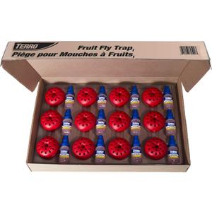 Terro Fruit Fly Traps for Indoors (12 Pack) + 540 Days of Lure Supply Terro Fruit Fly Traps for Indoors (12 Pack) + 540 Days of Lure Supply
