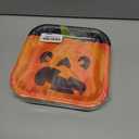 Yizeda 60Pcs Halloween Paper Plates, 6 Design Disposable Dinner Plates Pumpkin Cat Frankenstein Vampire Bat Ghost for Halloween Party Supplies Dinner Tableware Decoration Supplies, 9 Inch