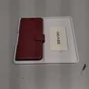 OCASE Compatible with Galaxy S25 Wallet Case, PU Leather Flip Folio Case with Card Holders RFID Blocking Kickstand [Shockproof TPU Inner Shell] Protective Phone Cover 6.2 Inch 2025, Burgundy