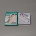 Portable Charger with Built-in Lightning Connector Compatible with iPhone - 100g Super Small, Lightweight Design, White