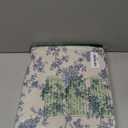 YiHomer Pastoral Rectangle Tablecloth - 60 x 120 Inch Table Cloth - Washable Table Cover with Dust-Proof Wrinkle Resistant for Restaurant, Picnic, Indoor and Outdoor Dining, Floral (Dark Blue)