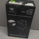 Knife Sets for Kitchen with Block, HUNTER.DUAL 15 Pcs Kitchen Knife Set with Block Self Sharpening, Dishwasher Safe