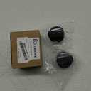 2 Pack WPW10339442 Stove Knobs Replacement Fit for Whirl-Pool Gas Range Stove Replaces W10339442, AP6019877, W10339443, WPW10339443, PS11753188, EAP11753188, AP5331724, PS3507189, EAP3507189