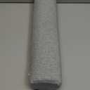 Neck Roll Pillow, Memory Foam Neck Support Pillows, Round Neck Pillows, Cylinder Bolster Pillows for Bed, Couch, and Yoga, Removable Washable Cover,18 * 4 * 4 inch (Small,Grey)