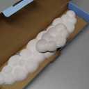 Aszqvd Mouse Pad with Wrist Rest, Soft Cloud Gel Keyboard Mouse Pad Set with Hand Wrist Support, Cute Non Slip Office Desk Accessories for Comfort/Pain Relief/PC Gaming/Computer/Laptop, (White Cloud)