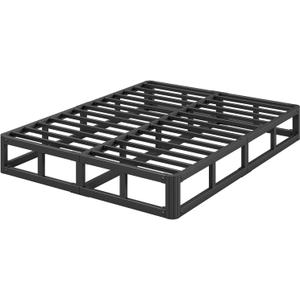 7 Inch High Metal Queen Bed Frame, Heavy Duty Bed Frame Queen Size No Box Spring Needed, Easy Assembly, Noise Free, Sturdy, Low Profile
