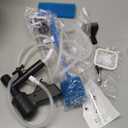 Carefree Fish Aquarium Gravel Cleaner 15~30In with 6Ft Water Hose Fish Tank Water Changer Sand Vacuum with Skimmer Net and Long Handle Sponge Brush Algae Scraper