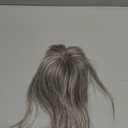 SEIKEA Hair Toppers for Women Real Human Hair, 10" Clip in Bangs Hand-tied Base 1.4 * 2.2inch Natural Realistic with Thinning Hair with Wispy Bangs Light Gray