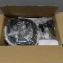 GANIZA Food Processors, Electric Food Chopper with Meat Grinder & Vegetable Chopper - 2 Bowls (8 Cup+8 Cup) with Powerful 450W Copper Motor - Includes 2 Sets of Bi-Level Blades for Fruits/Meat/Nuts (Black)