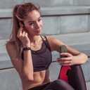 2 x Portable Silicone Case for OpenRock Pro/OpenRock S Headphones (Headphones Not Included) - Black