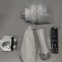 Socket Fan Light with Remote, Fan Light Bulb with Spare LED Replacement Board, E26 Socket Fanlight Dimmable for Kitchen Garage Laundry Storeroom Basement White