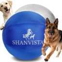 SHANVISTA Herding Ball for Dogs 25inch - Heavy Duty Herding Ball for Australian Shepherds & Border Collies - Durable Training Toy for Medium to Large Breeds - Outdoor & Backyard Play (Blue)