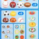 Easter Surprise Egg Toys - 32 Eggs with Balls Kids Party Favor School Classroom Prizes for Classmate Teens Boys Blind Mystery Box Fillers