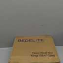 BEDELITE Flannel Sheets King Size Grey - Super Soft Fleece Sheets Set Fluffy Extra Plush, 4 Piece(Include Fitted Sheet, Flat Sheet, 2 Pillowcases)