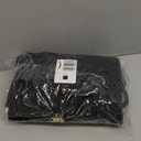 HOTOR Travel Duffel Bag - Weekender Bags for Women, Gym Tote Bags with Shoe Compartment, Carry On Overnight Bag with Toiletry Bag for Travel Essentials and Travel Accessories, Black, 13.4"17.3"7.9"