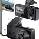 Dash Cam for Car, Front Dual Channel Dash Cam WiFi, Dash Camera for Cars 2.0" IPS Screen, App Control, G-Sensor, Loop Recording, 170 Wide Angle, Night Vision, Parking Mode