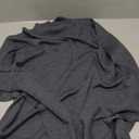 Men's 100% Extrafine Merino Wool Long Sleeve Mock Neck Pullover(L)