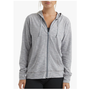 Hanes Women’s Slub Knit Full-Zip Hoodie, Textured Cotton Zip-Up T-Shirt Hoodie for Women 4x